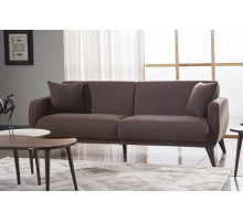 Трехместный Диван-кровать Flexy Флекси (коричневый)