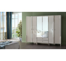 Шестистворчатый шкаф Gravita (Гравита) GRAV-34 слоновая кость Шестистворчатый шкаф Gravita (Гравита) GRAV-34 слоновая кость