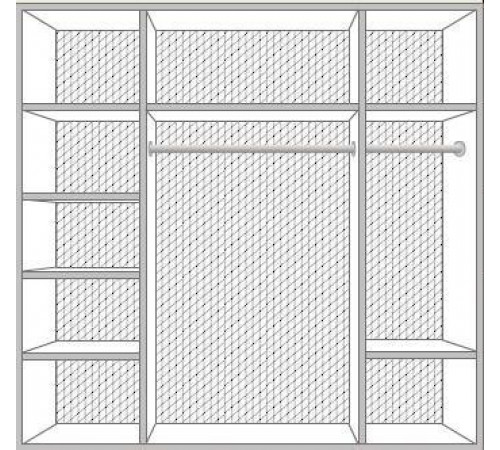 Четырехстворчатый шкаф для одежды Катя (беж) Четырехстворчатый шкаф для одежды Катя (беж)