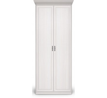 Шкаф 2-х дверный Неаполь Ясень анкор светлый (патина "серебро") Шкаф 2-х дверный Неаполь Ясень анкор светлый (патина "серебро")