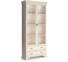 Витрина Сиена 2-х дверная (Бодега Белый) Витрина Сиена 2-х дверная (Бодега Белый)