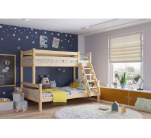 Двухъярусная кровать Адель (прозрачный лак)