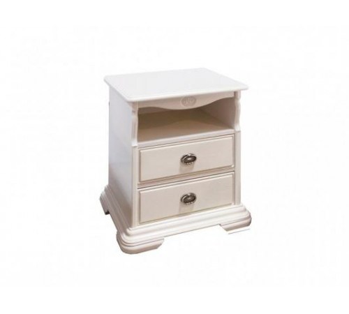 Тумба прикроватная Лика ММ-137-03 (белая эмаль) Тумба прикроватная Лика ММ-137-03 (белая эмаль)