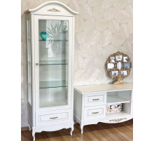 Шкаф-витрина для посуды Авиньон MUR-111-12 одностворчатый Шкаф-витрина для посуды Авиньон MUR-111-12 одностворчатый