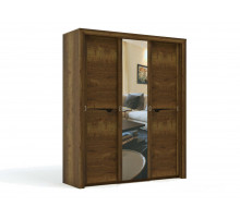 Трехстворчатый шкаф-купе для одежды Г-14 (ДГТ) Гарда с зеркалом Трехстворчатый шкаф-купе для одежды Г-14 (ДГТ) Гарда с зеркалом