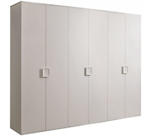 Шестистворчатый шкаф для одежды Diora ДШ2/6 (слоновая кость) Шестистворчатый шкаф для одежды Diora ДШ2/6 (слоновая кость)