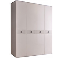 Четырехстворчатый шкаф для одежды Rimini Solo РМШ2/4 (s) (слоновая кость) Четырехстворчатый шкаф для одежды Rimini Solo РМШ2/4 (s) (слоновая кость)