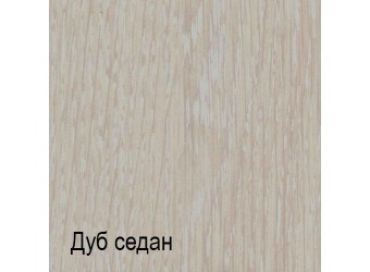Двуспальная кровать с мягкой спинкой Венеция ВНКР140-1 (дуб седан)