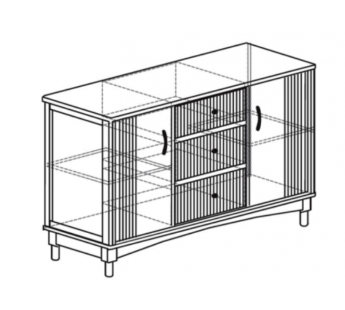 Комод для белья Мартина 822 Комод для белья Мартина 822