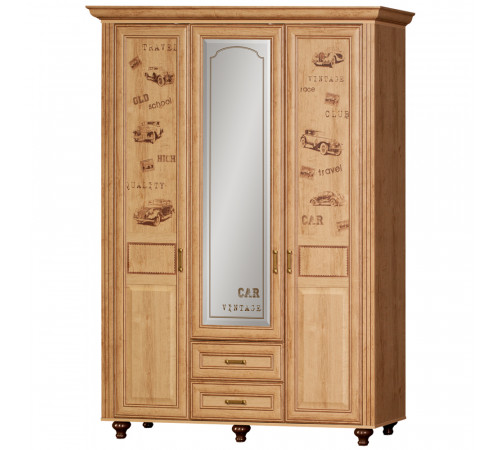 Трехдверный шкаф для одежды Ралли 863 Трехдверный шкаф для одежды Ралли 863
